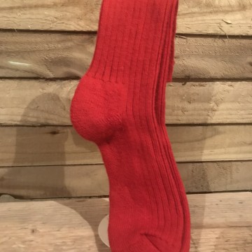 Red short socks